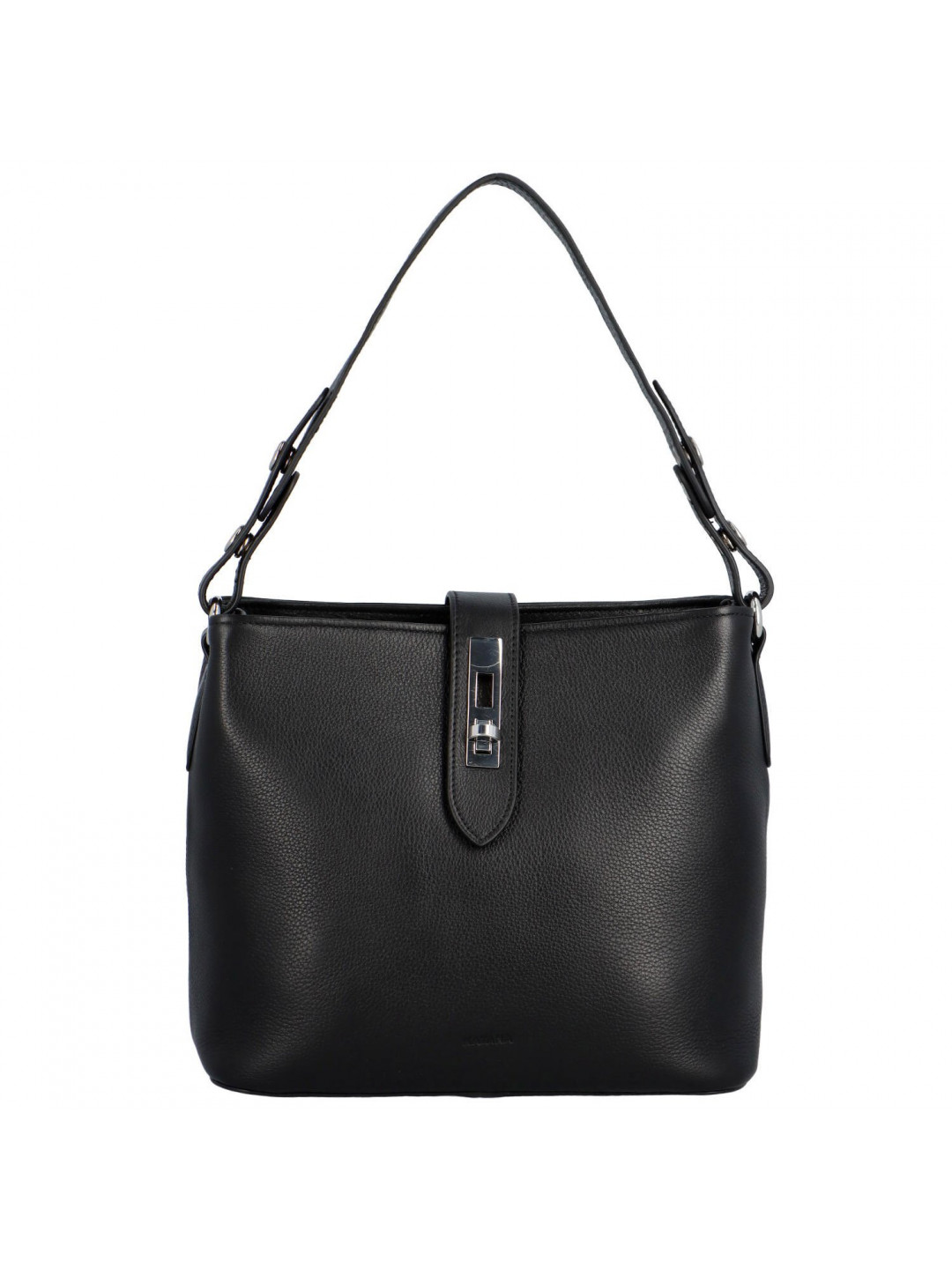 Luxusní dámská kožená kabelka Katana Mabel černá