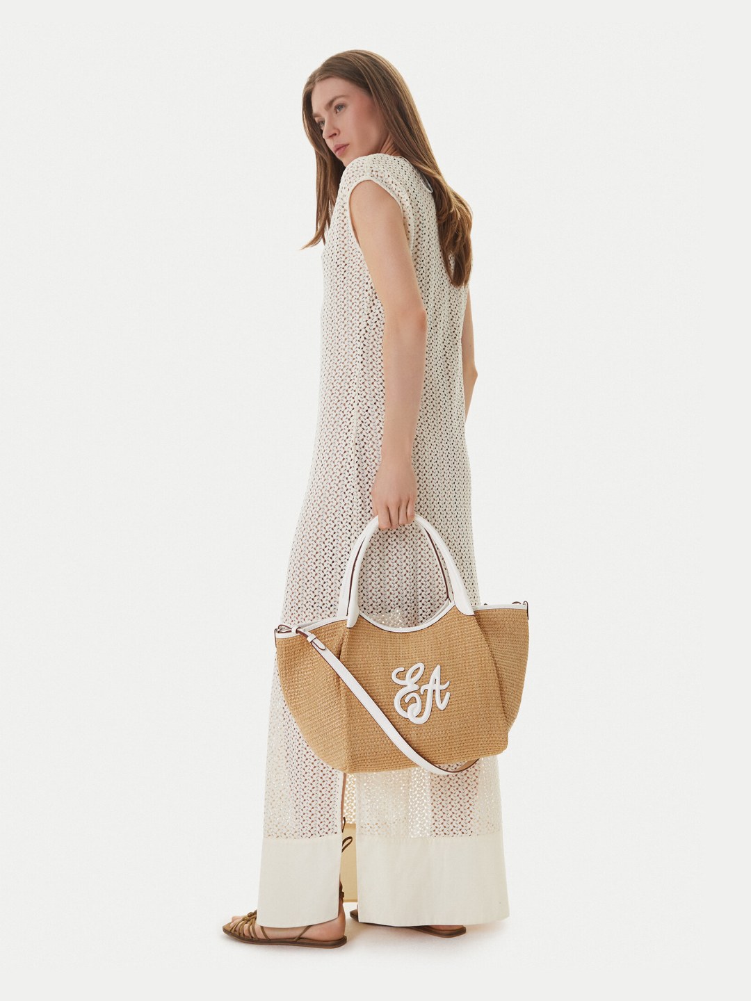 Kabelka Emporio Armani EW001009 AF25819 M1335 Hnědá
