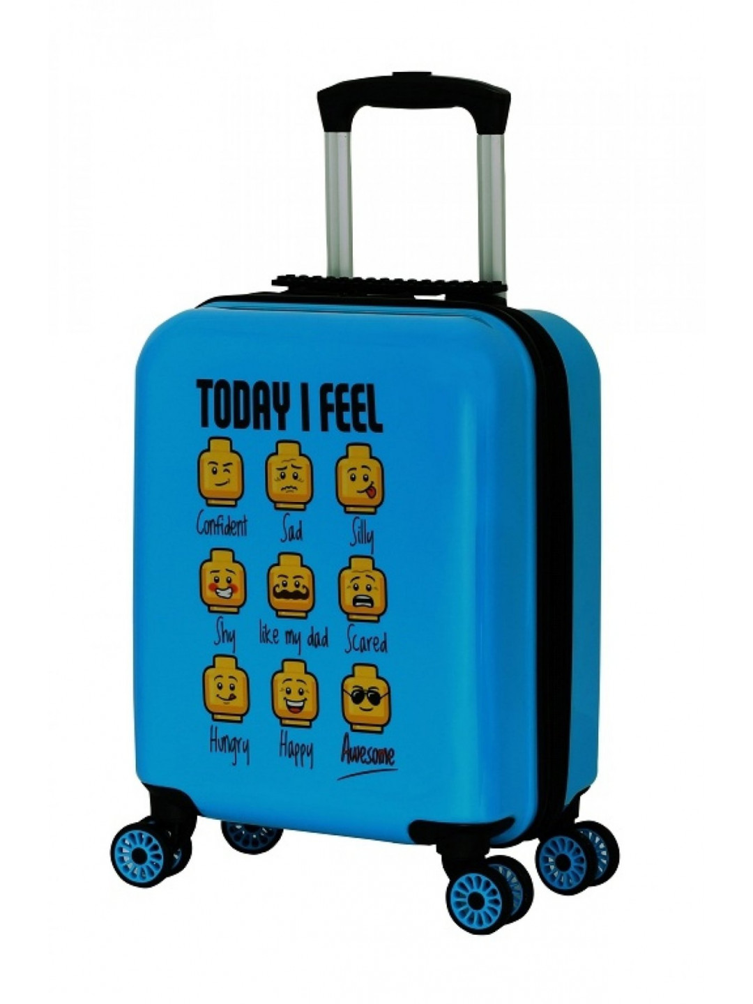 LEGO cestovní kufr Joey modrá