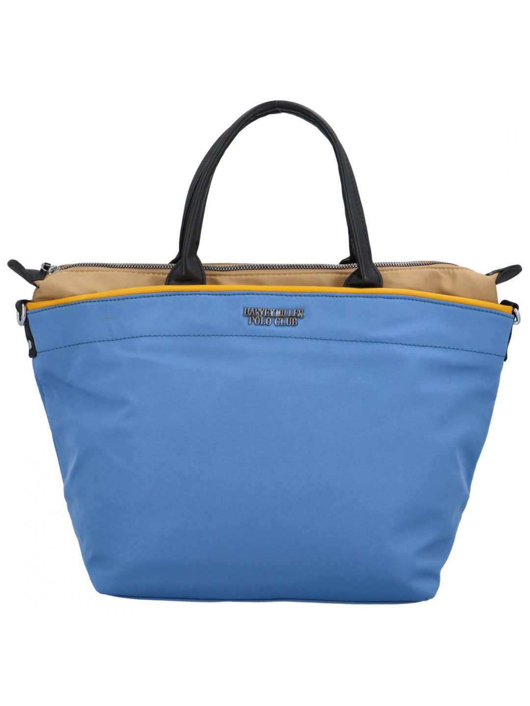 Lehká dámská pohodová taška do ruky Olympe světle modrá