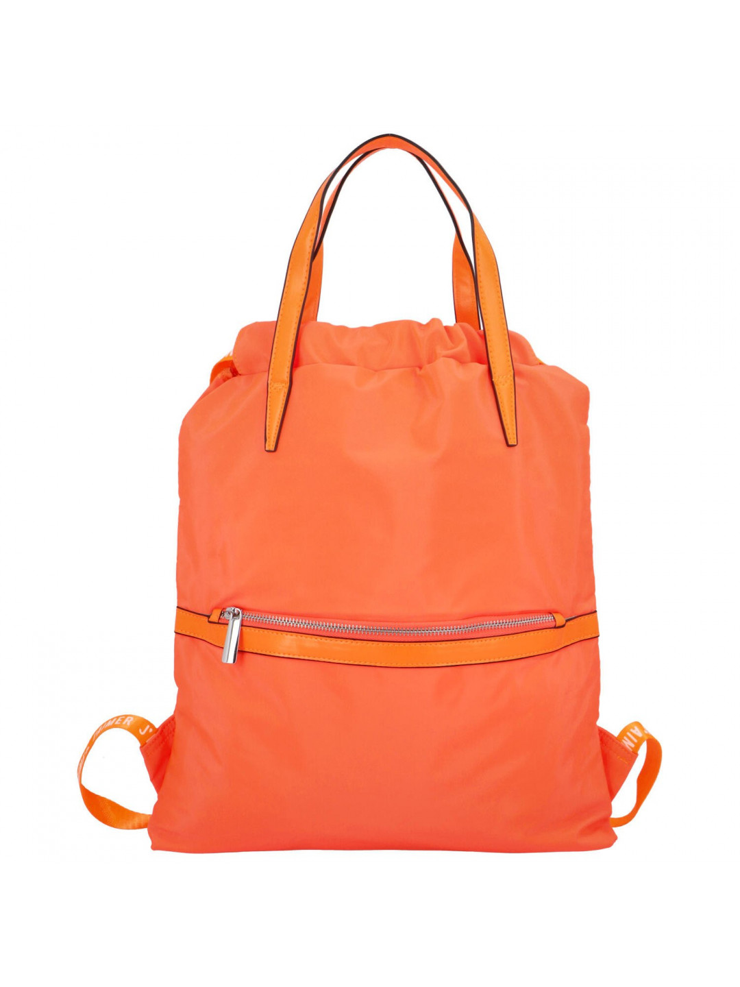 Praktický dámský batoh Dunero oranžová