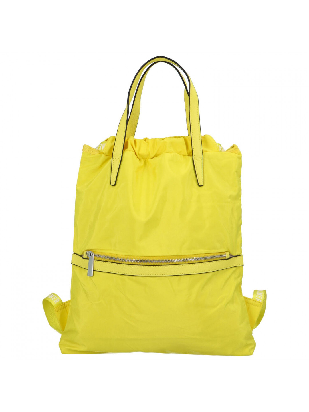 Praktický dámský batoh Dunero žlutá
