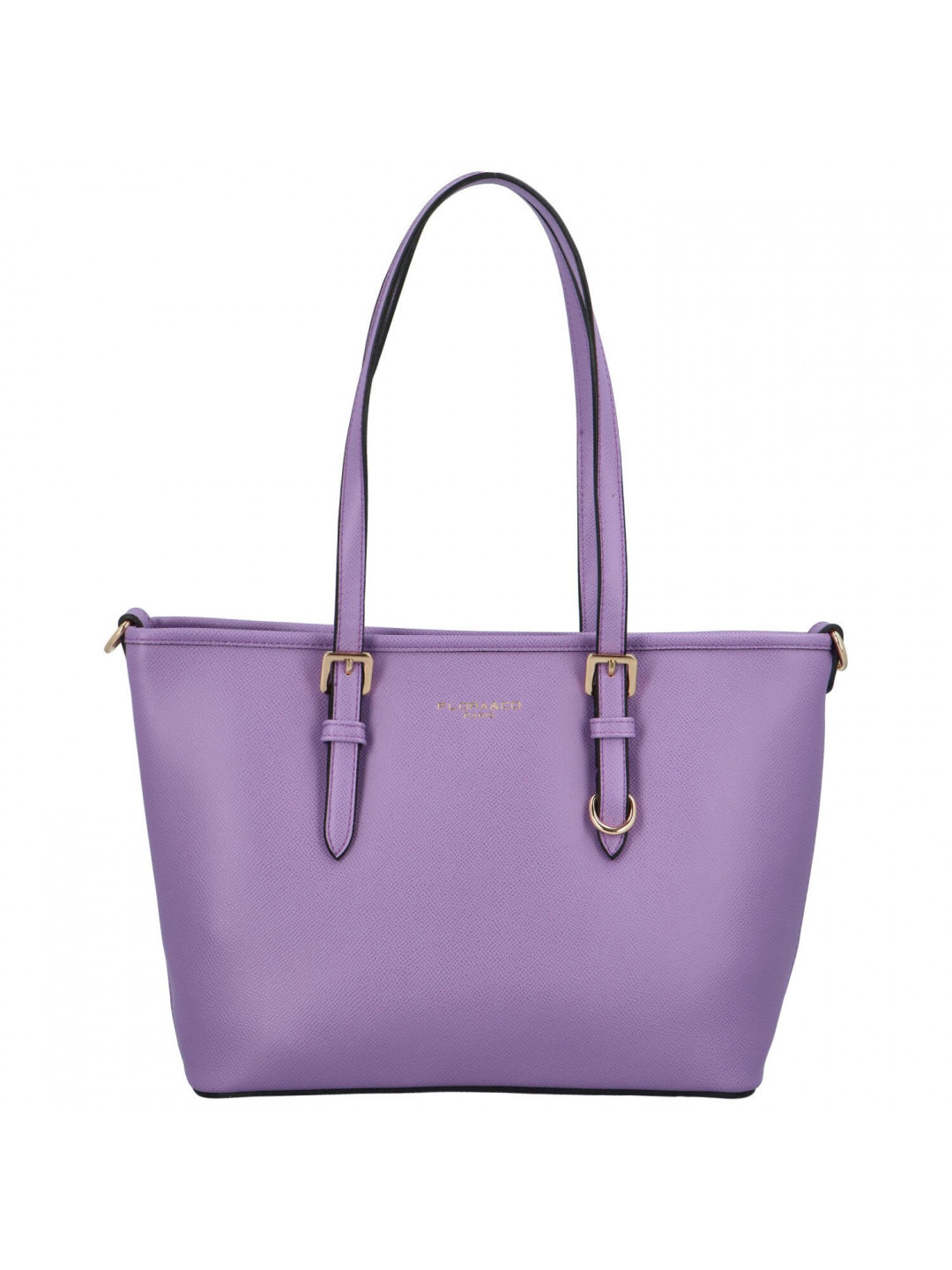 Elegantní koženková kabelka přes rameno Reamie fialová