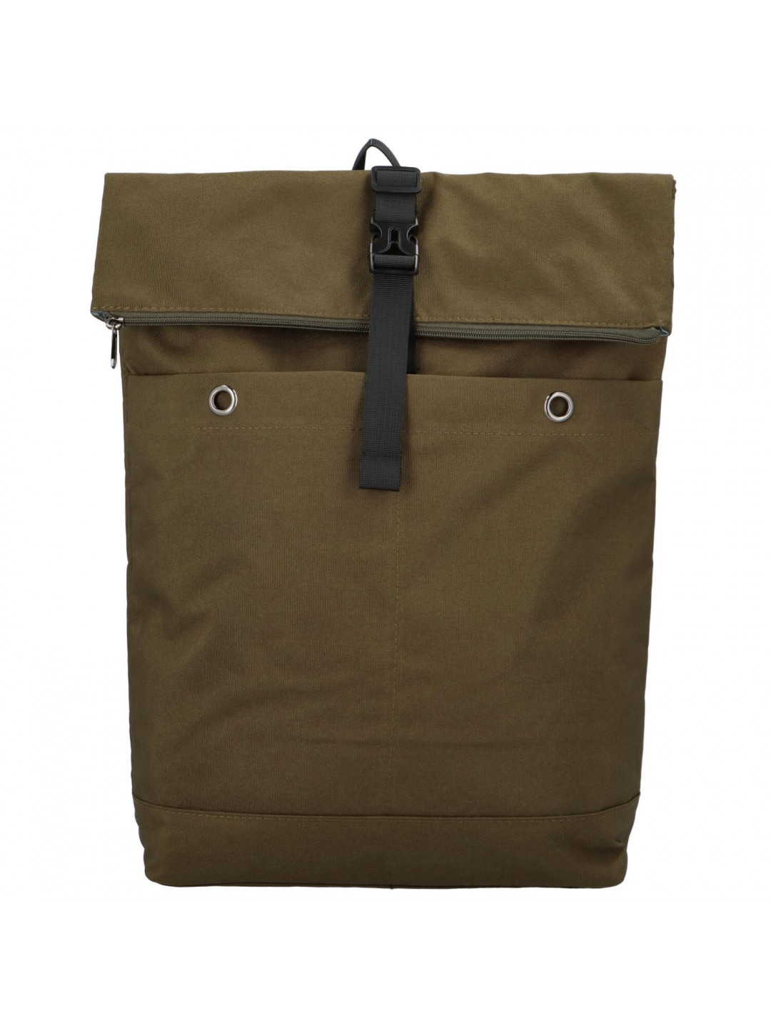 Praktický látkový batoh na notebook Lauko khaki