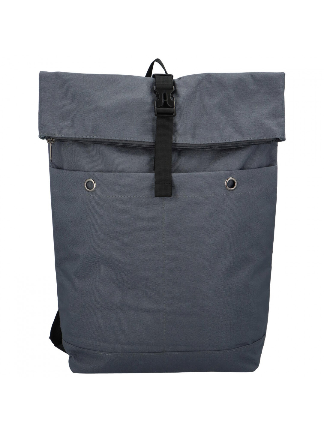 Praktický látkový batoh na notebook Lauko šedá