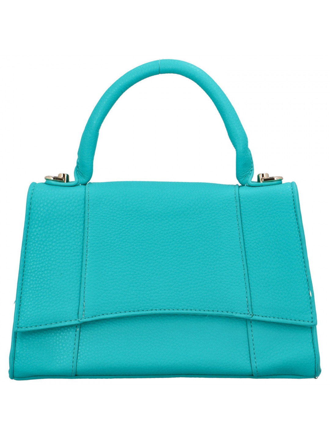 Elegantní dámská koženková kabelka do ruky Lokera výrazná modrá