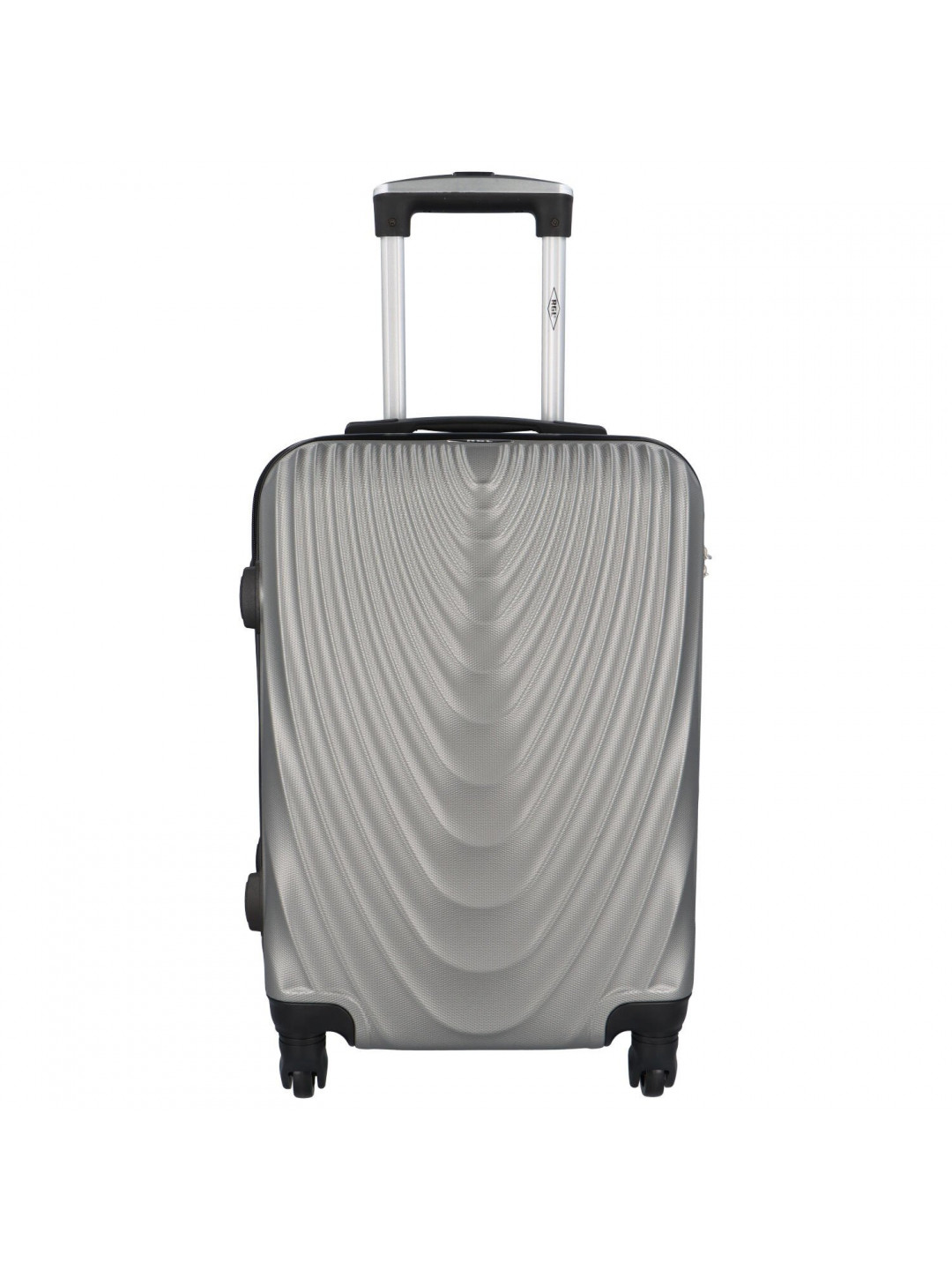 Cestovní pilotní kufr Travel Grey velikost S šedý