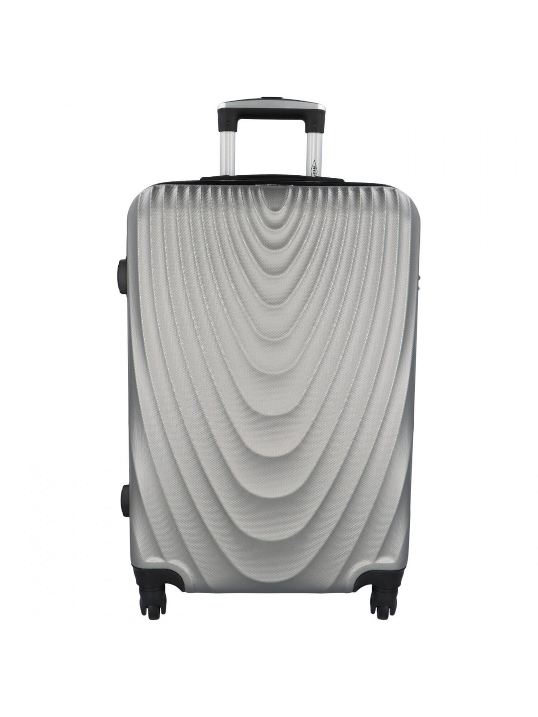 Cestovní pilotní kufr Travel Grey velikost M šedý