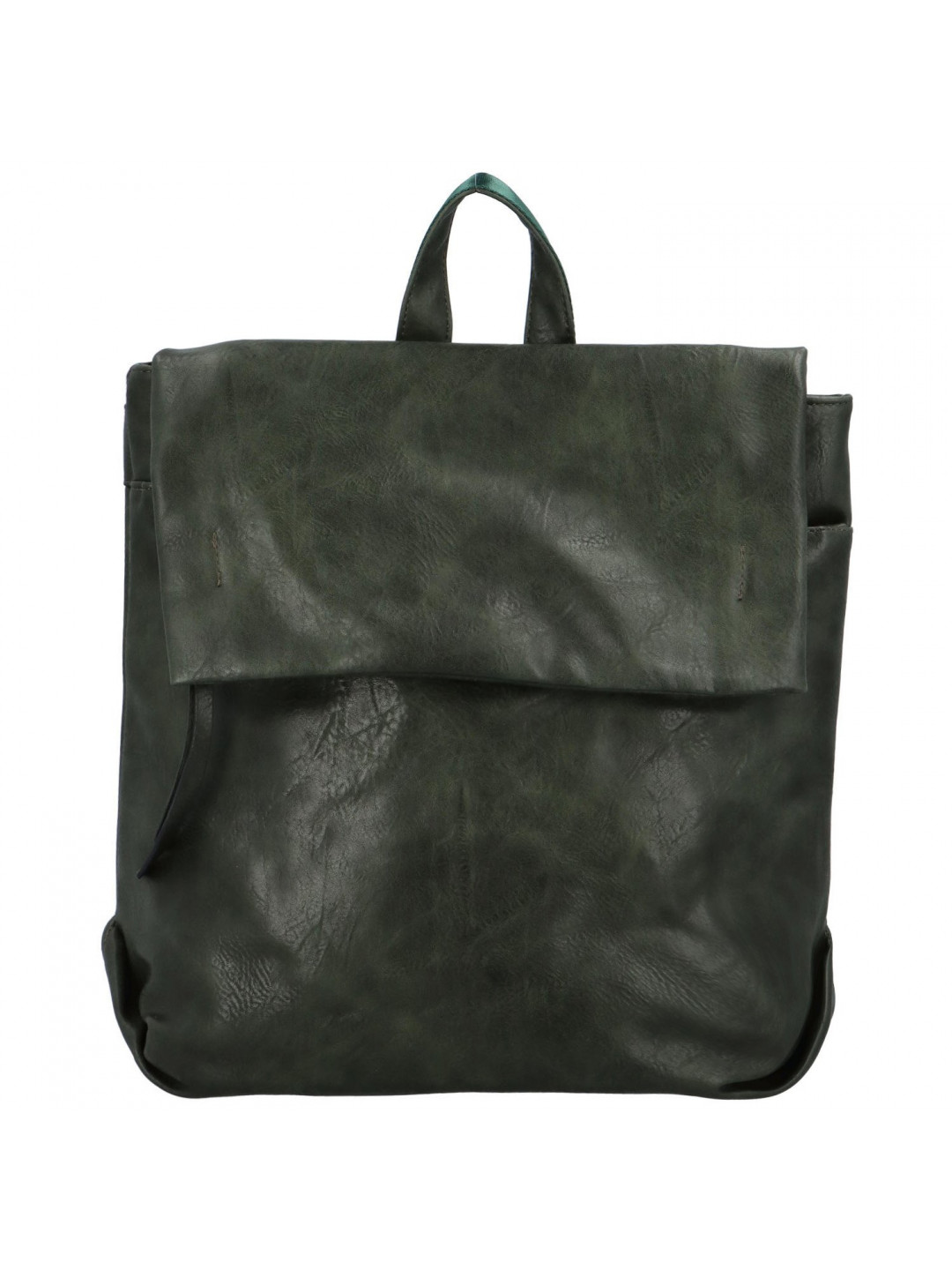 Stylový dámský batoh Maren tmavě zelená