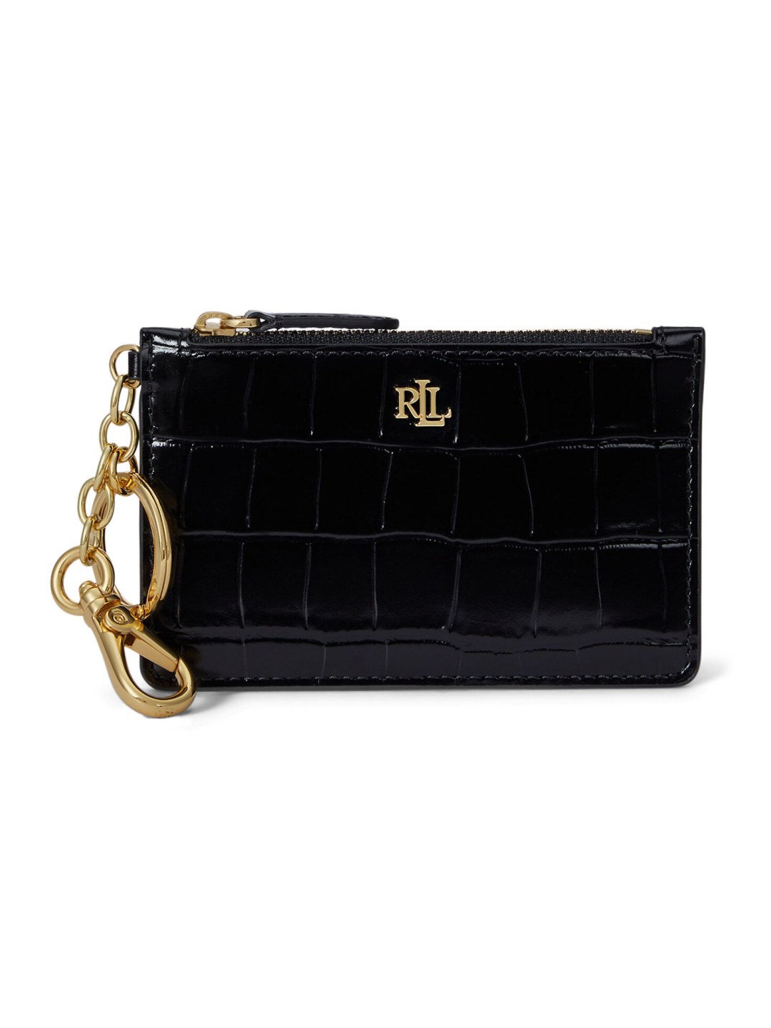 Peněženka na mince LAUREN RALPH LAUREN 432979863005 Černá