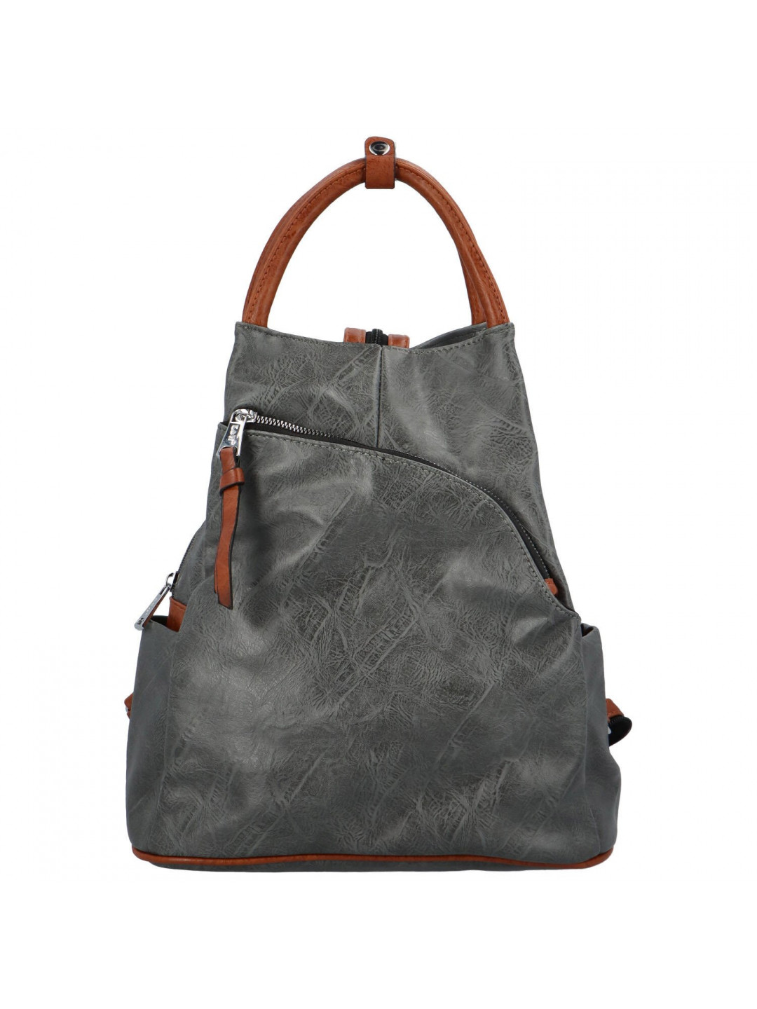 Trendový dámský batoh Zuela šedá