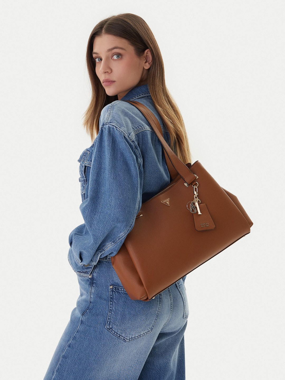 Kabelka Guess Evie HWBG96 64220 Hnědá