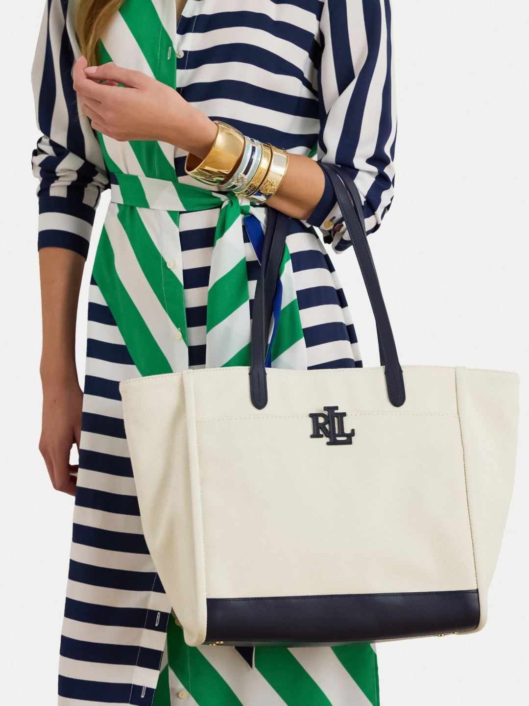 Kabelka LAUREN RALPH LAUREN 431982234002 Écru