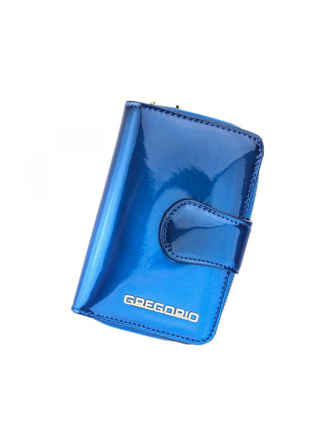 Dámská malá elegantní kožená peněženka Gregorio Eliana modrá