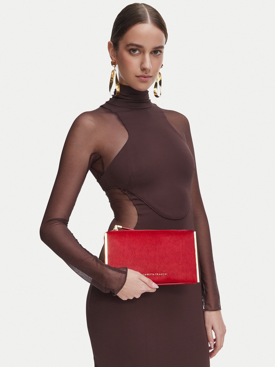 Kabelka Elisabetta Franchi BS-11A-67E2-V340 Červená