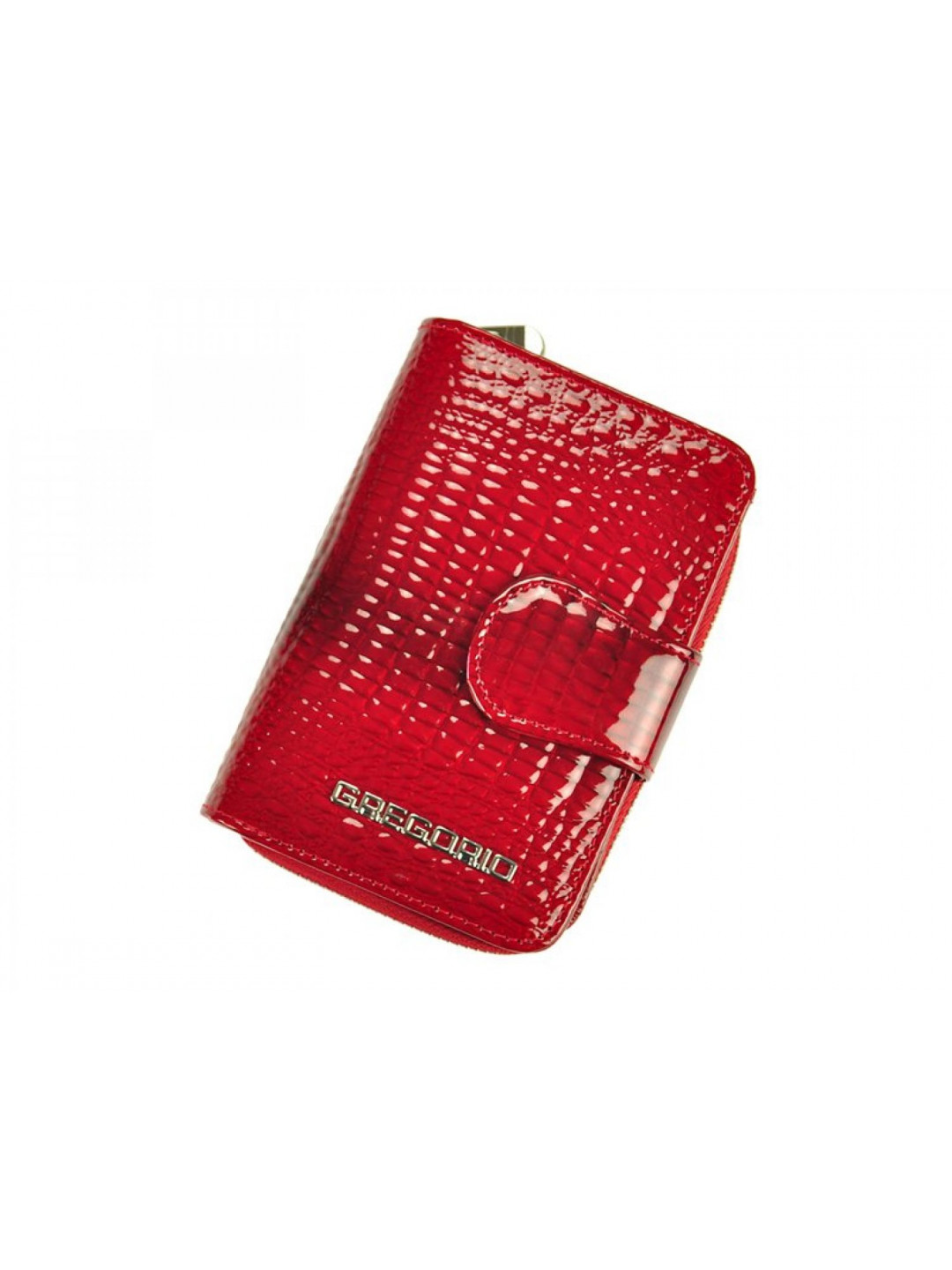 Dámská elegantní kožená malá peněženka Azura červená