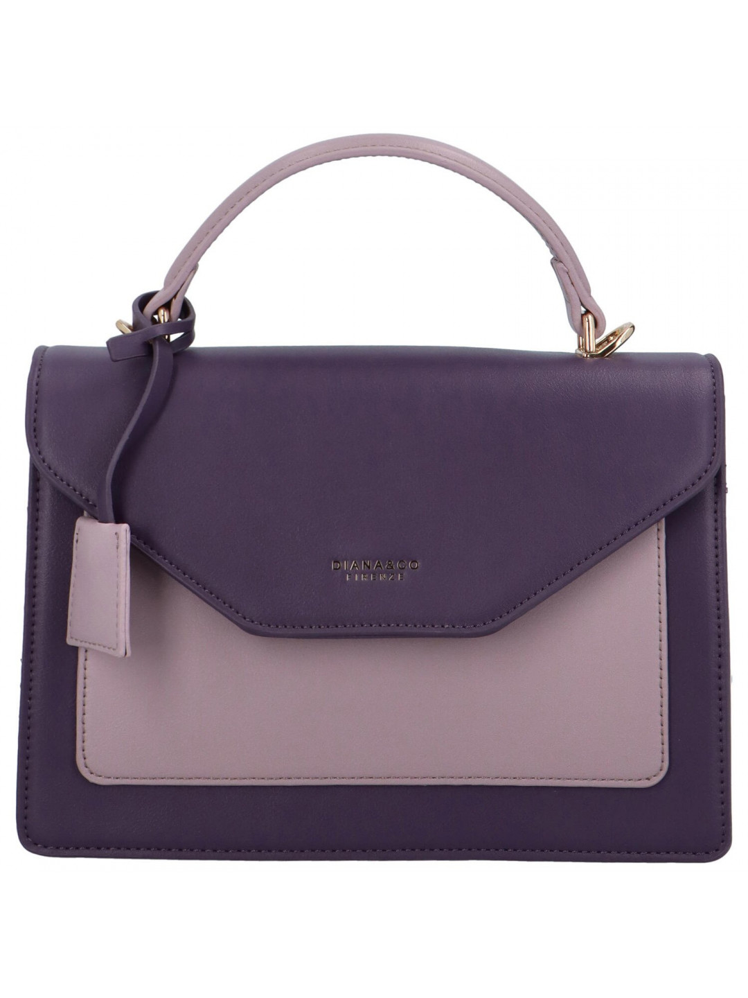 Luxusní kabelka do ruky Asuka fialová