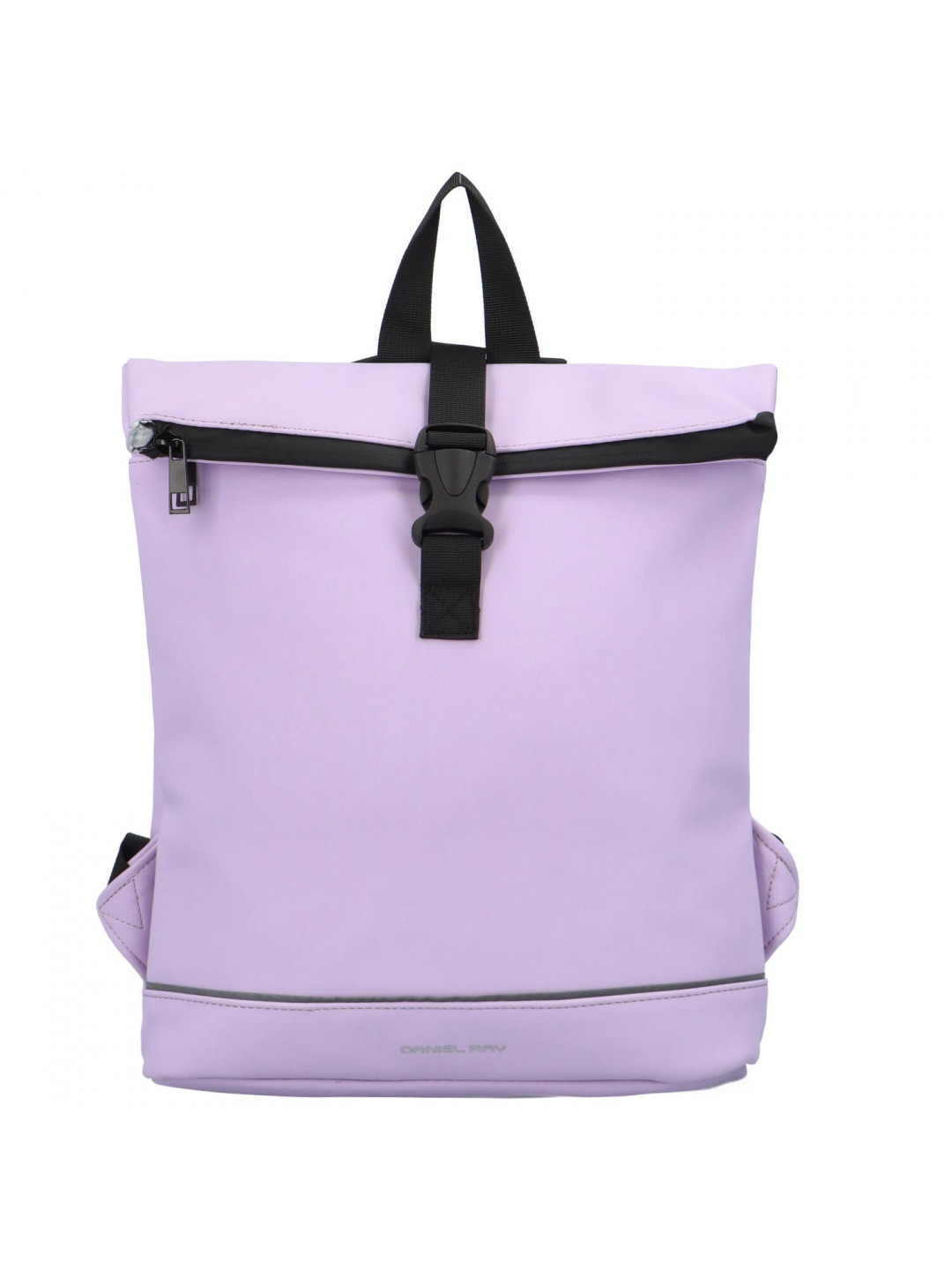 Trendy dámský pogumovaný batoh Andree světle fialová