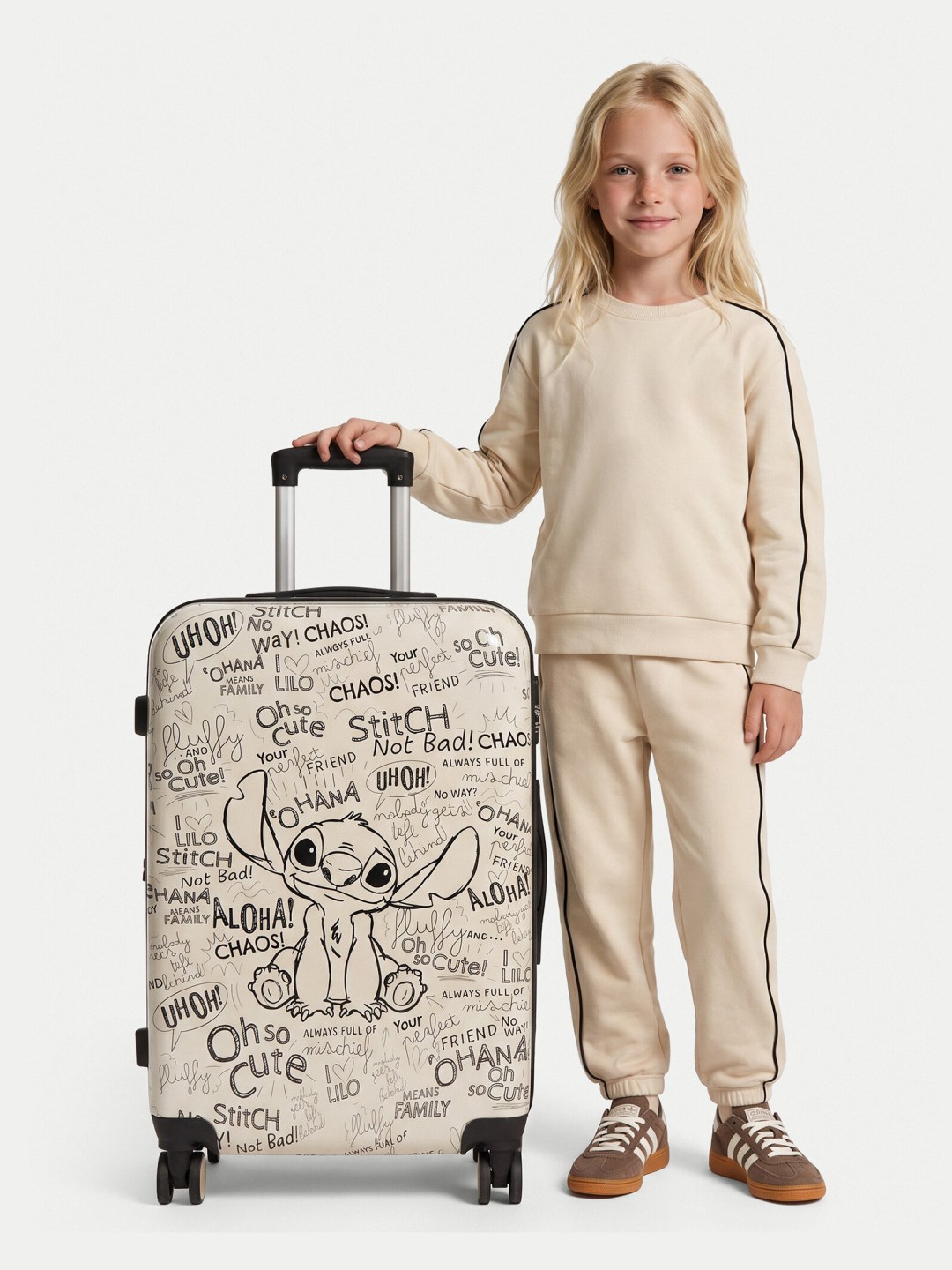 Dětský kufr Disney Classics CWBEO-ACCCS-AW26-101DCLS-M Krémová
