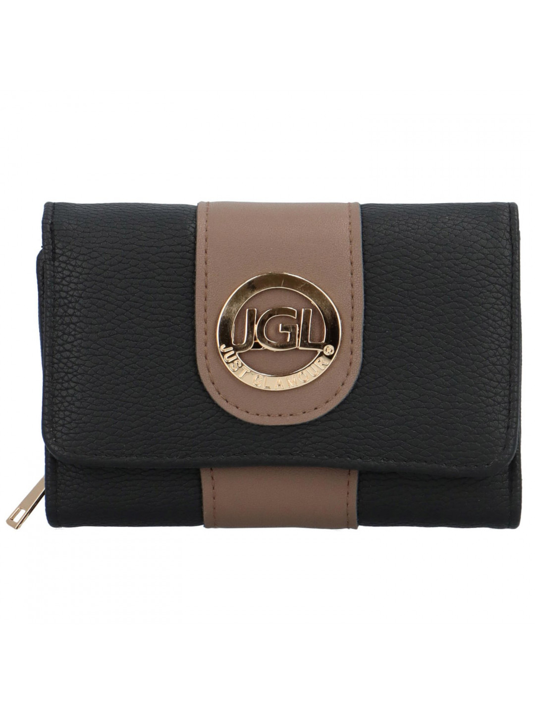 Trendy dámská koženková peněženka Lissia černá