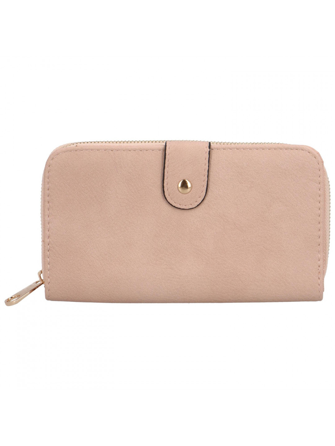 Trendy dámská koženková peněženka Bellina růžová
