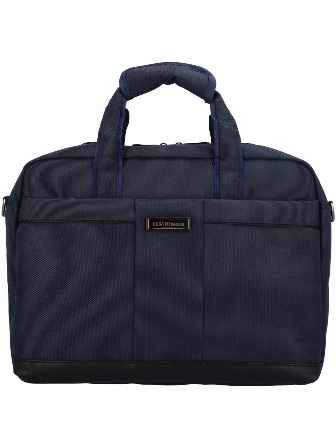 Elegantní pánská business taška Coveri Jennedie modrá