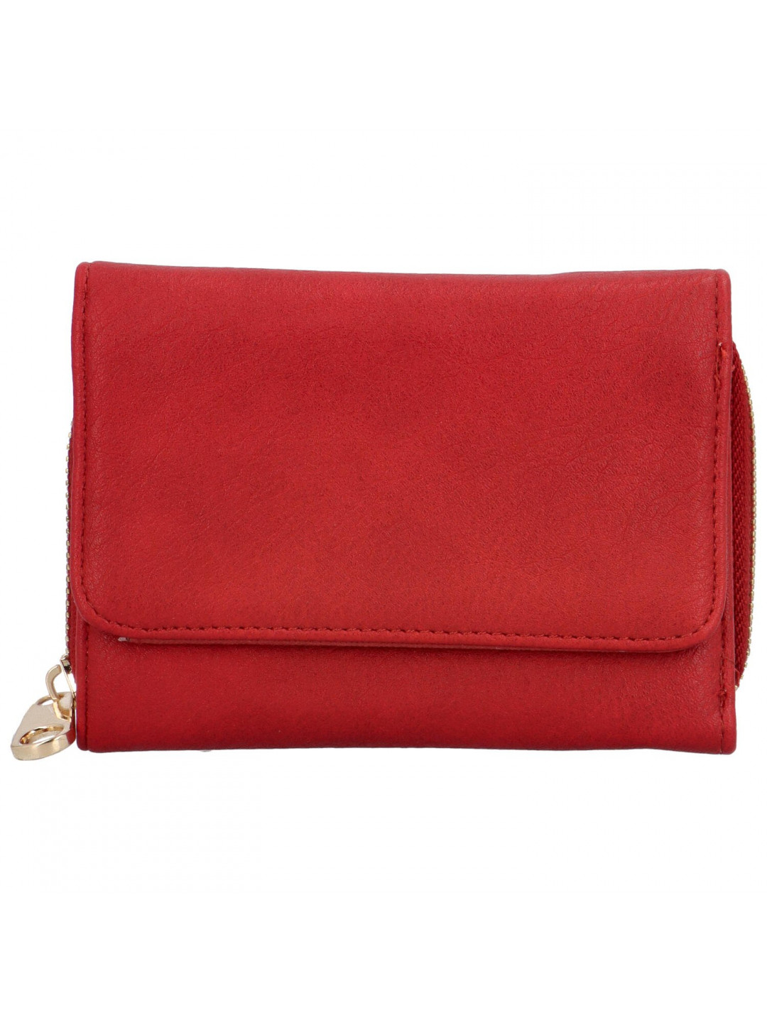 Dámská malá koženková peněženka Annien červená
