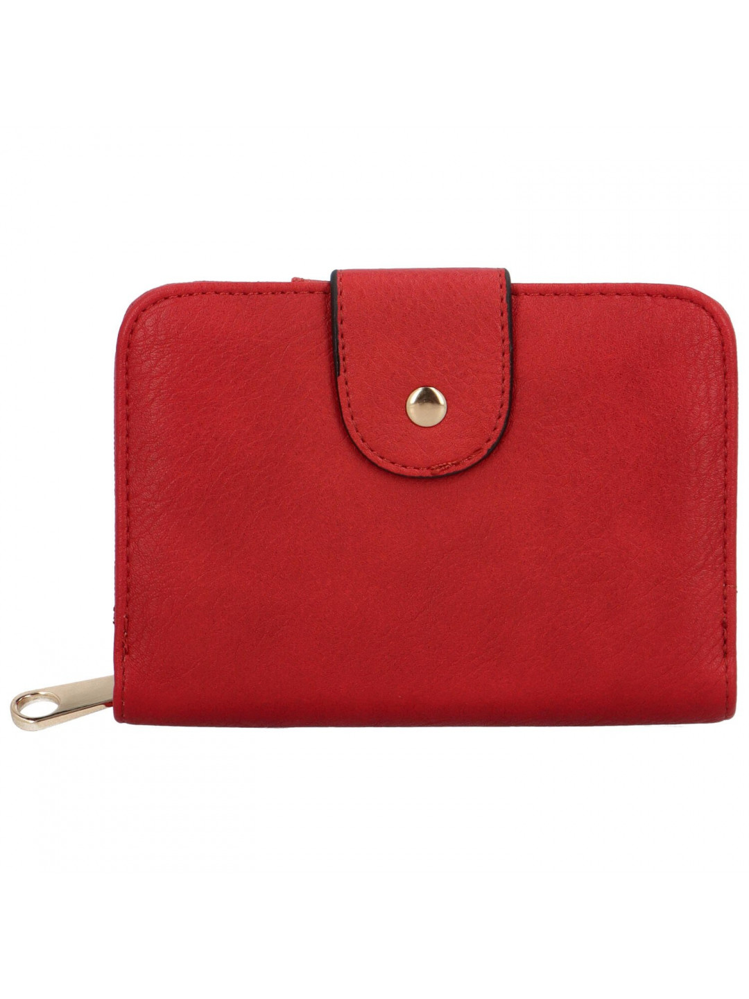 Malá dámská koženková peněženka Bellena červená