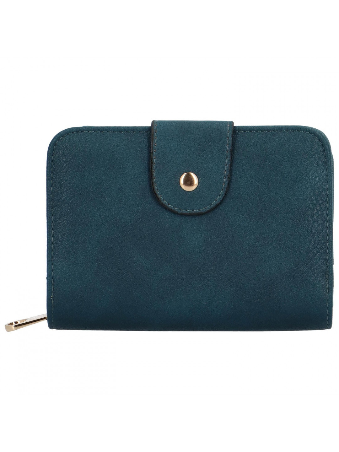 Malá dámská koženková peněženka Bellena nebesky modrá