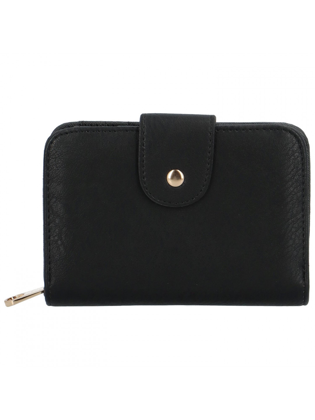 Malá dámská koženková peněženka Bellena černá