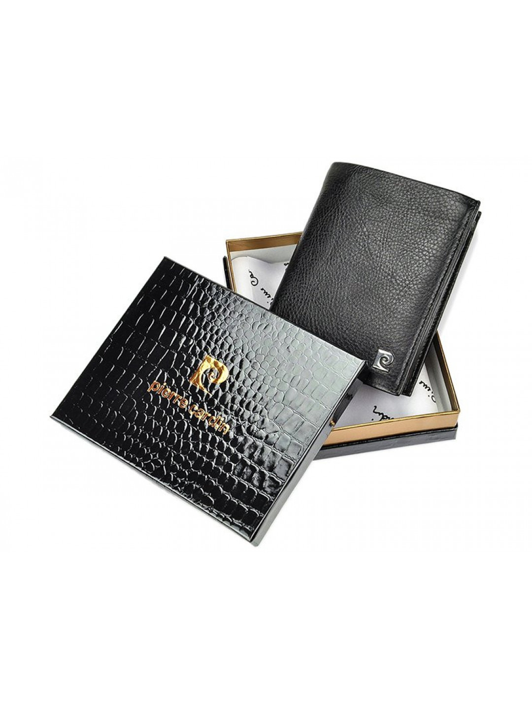 Pánská kožená peněženka Pierre Cardin Amlin černá