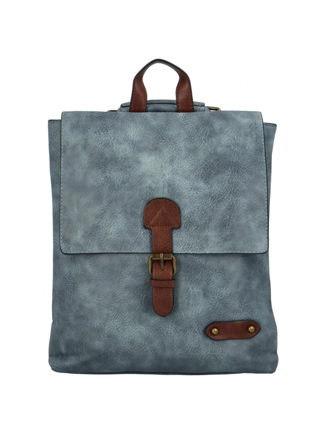 Trendový dámský kabelko-batoh Surprise modrá