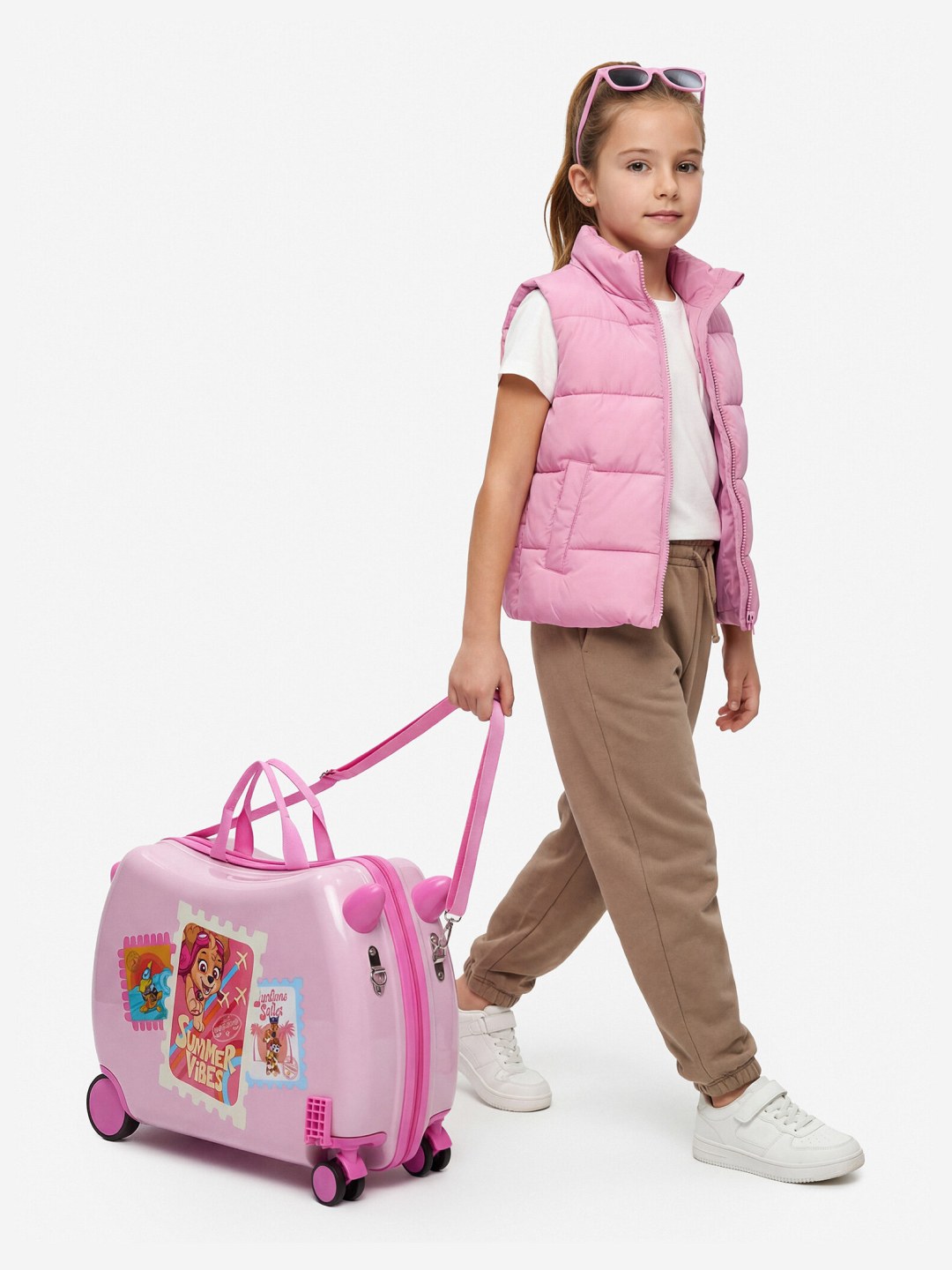 Dětský kufr Paw Patrol CEO-ACCCS-SS26-222PAW Růžová