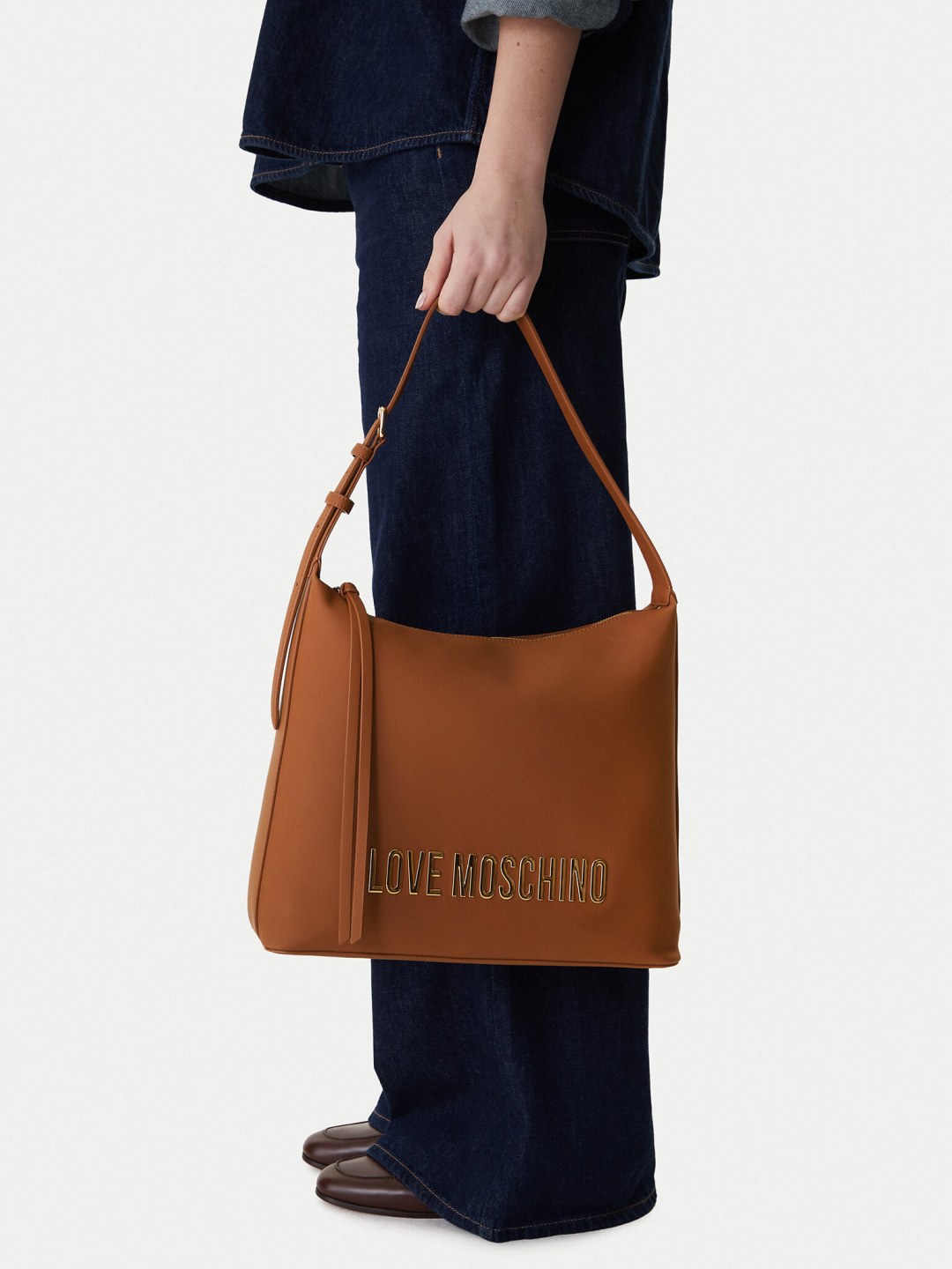 Kabelka LOVE MOSCHINO JC4108PP1OKD0200 Hnědá