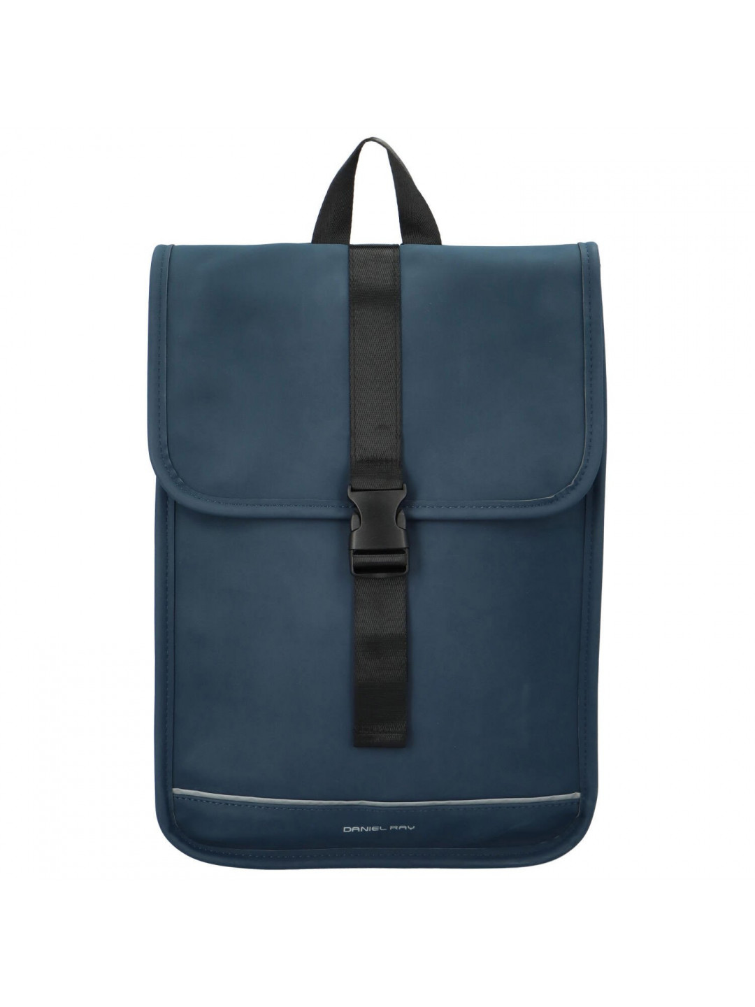 Trendy dámský pogumovaný batoh Sofara modrý