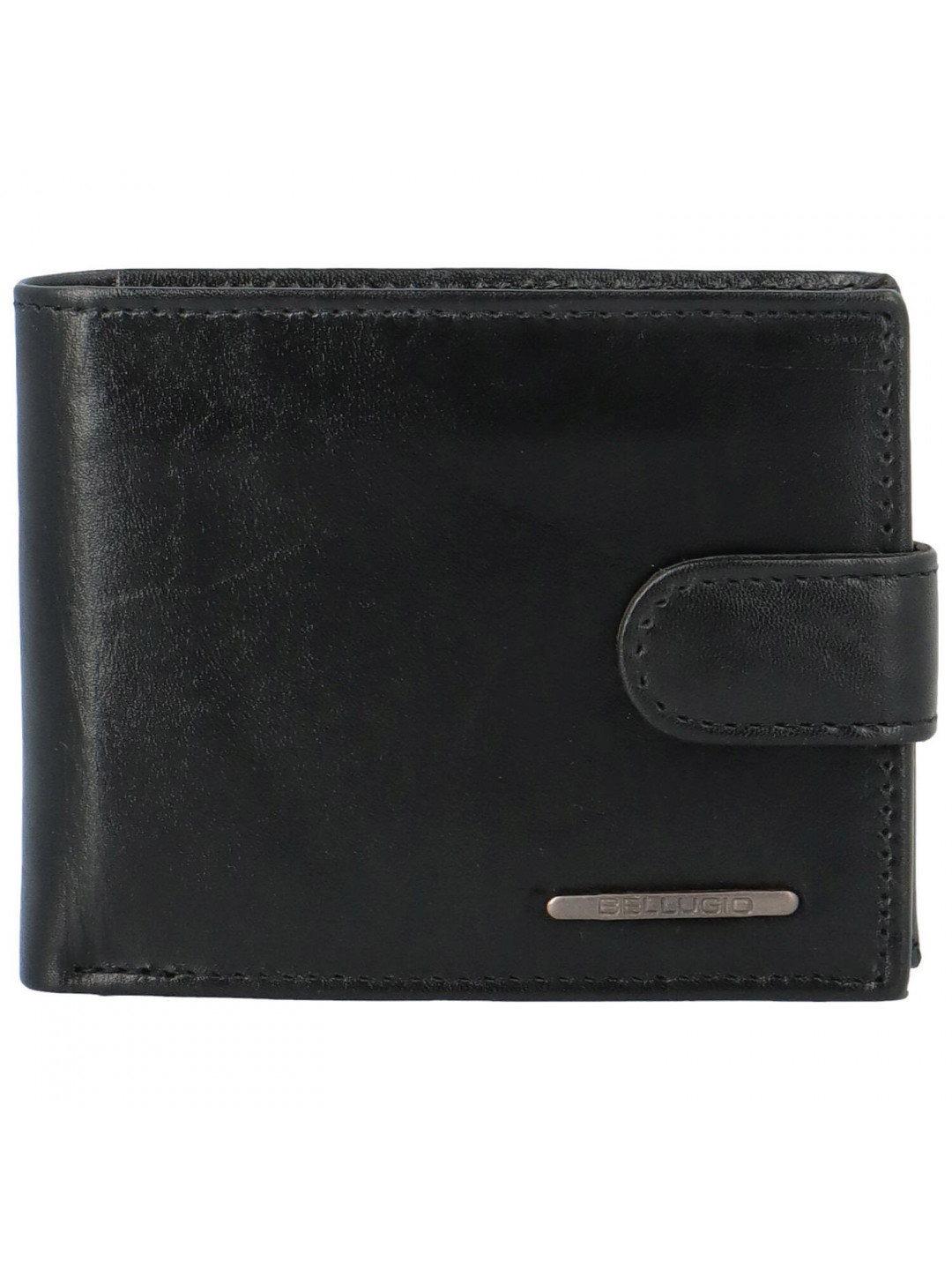 Pánská kožená peněženka na šířku Bellugio Oscar černá
