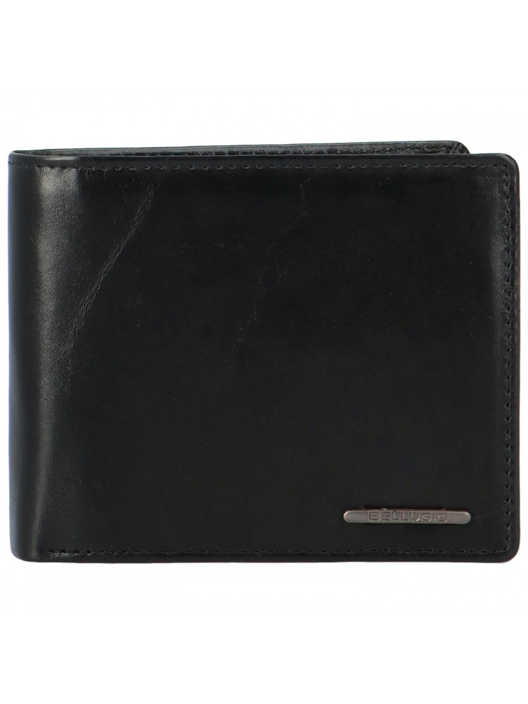 Pánská kožená peněženka na šířku Bellugio Axell černá
