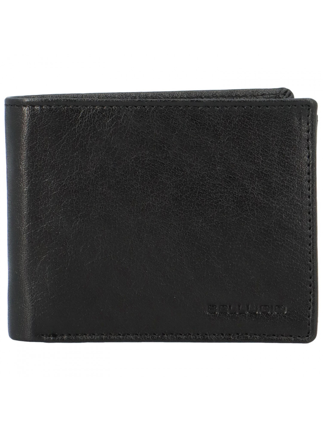 Pánská kožená peněženka na šířku Bellugio Atticus černá