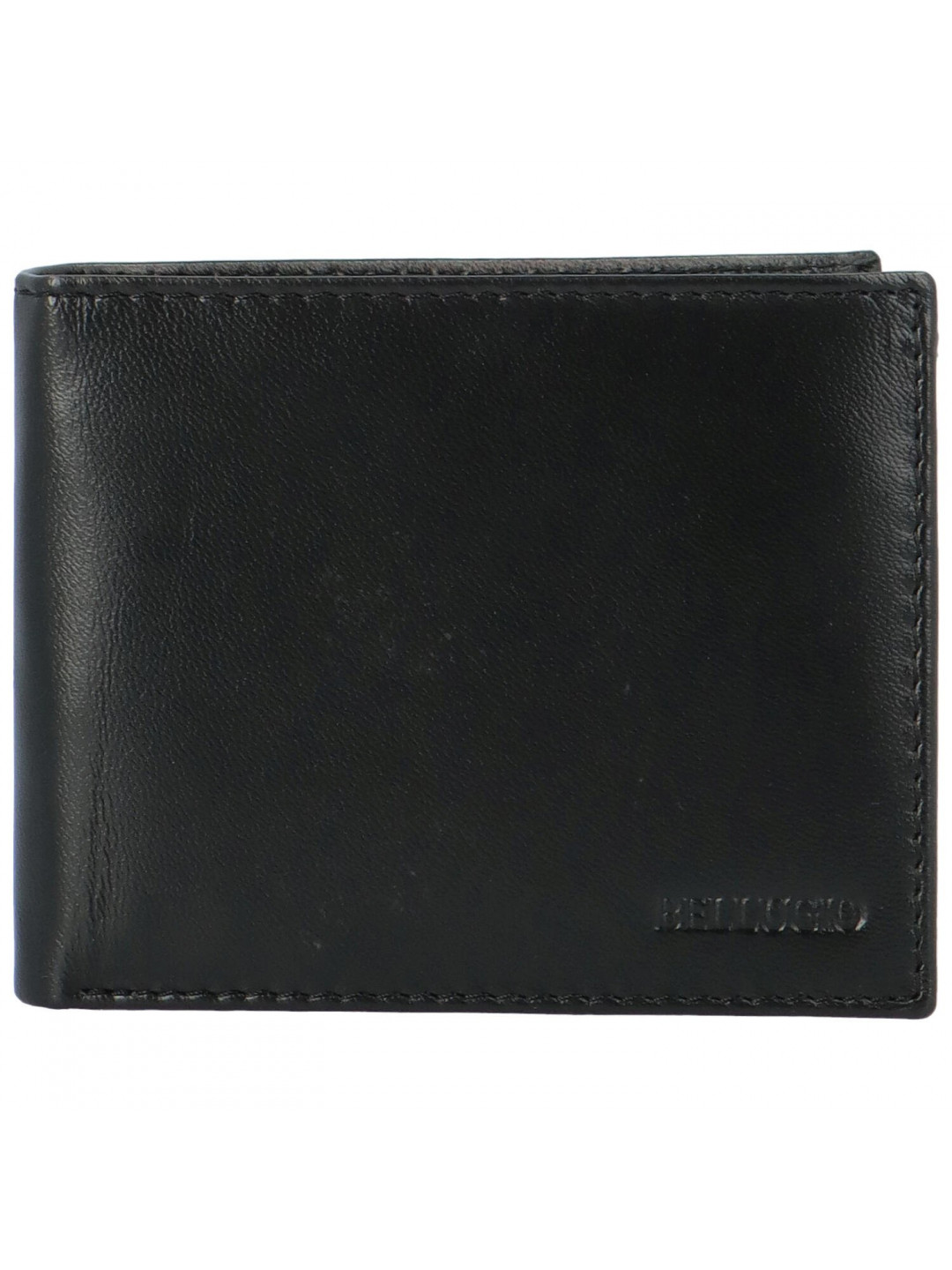 Pánská kožená peněženka na šířku Bellugio Casior černá