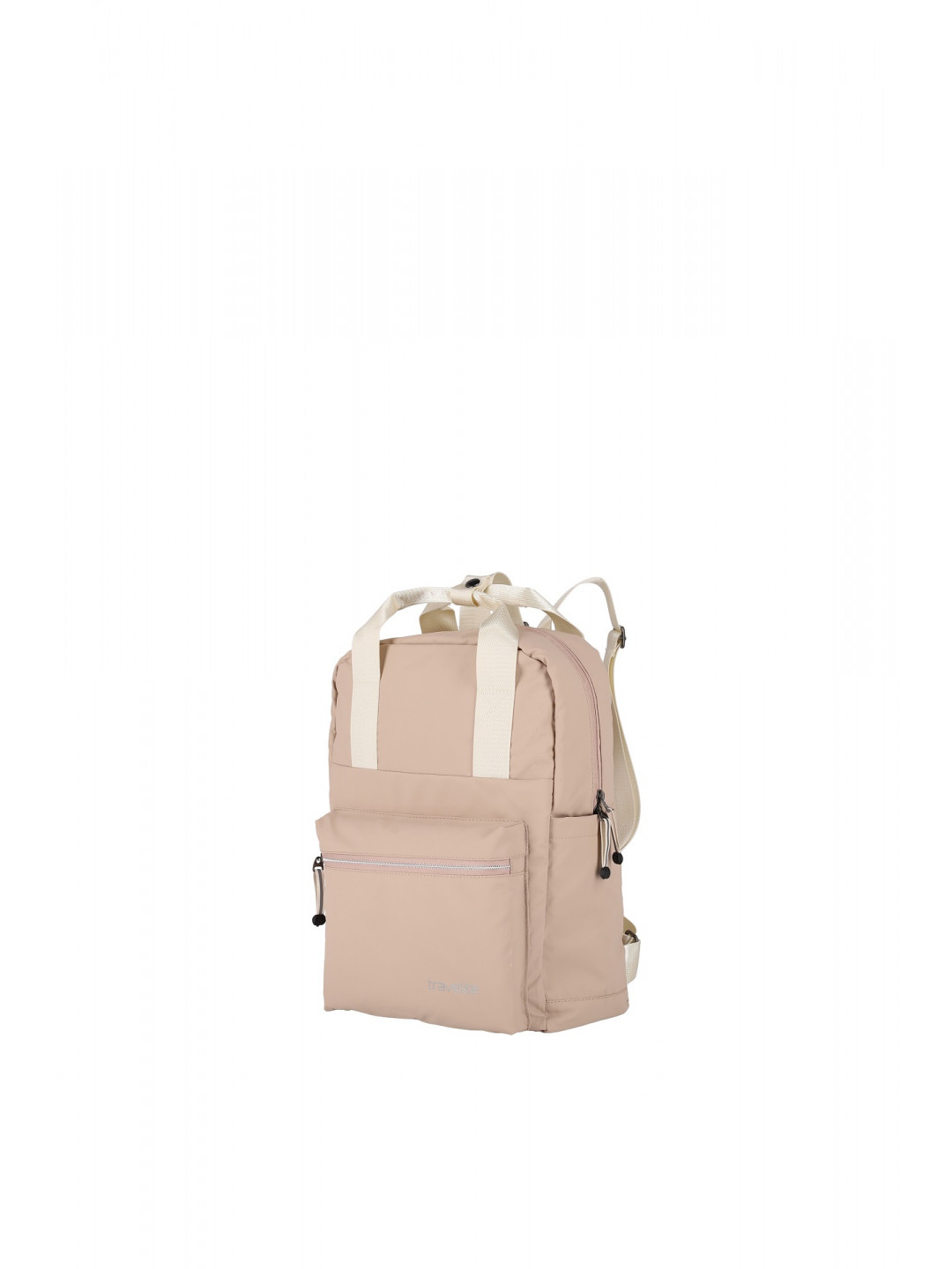 Travelite Basics Canvas Backpack Light brown