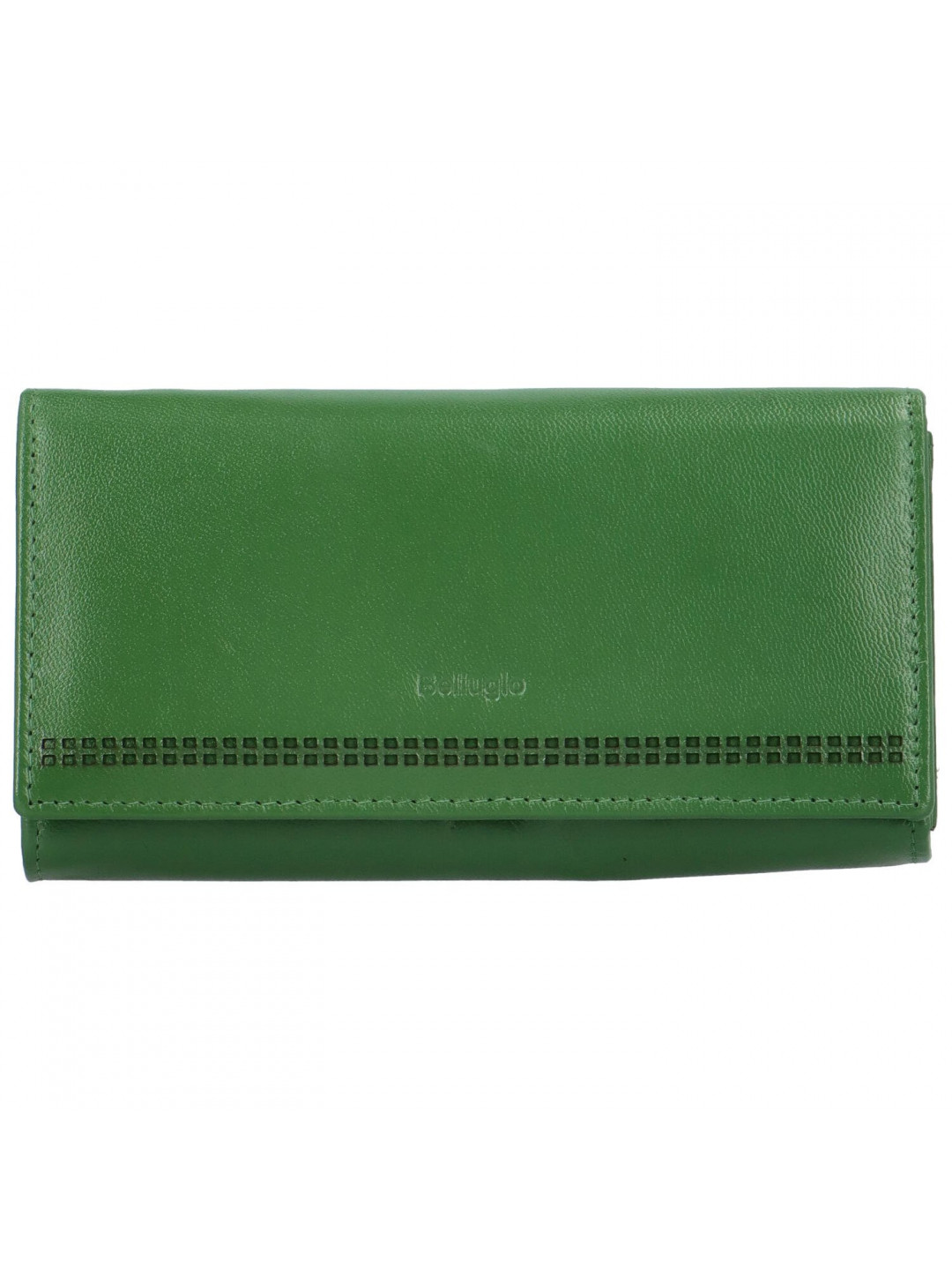 Trendy velká dámská peněženka Bellugio Loprina zelená