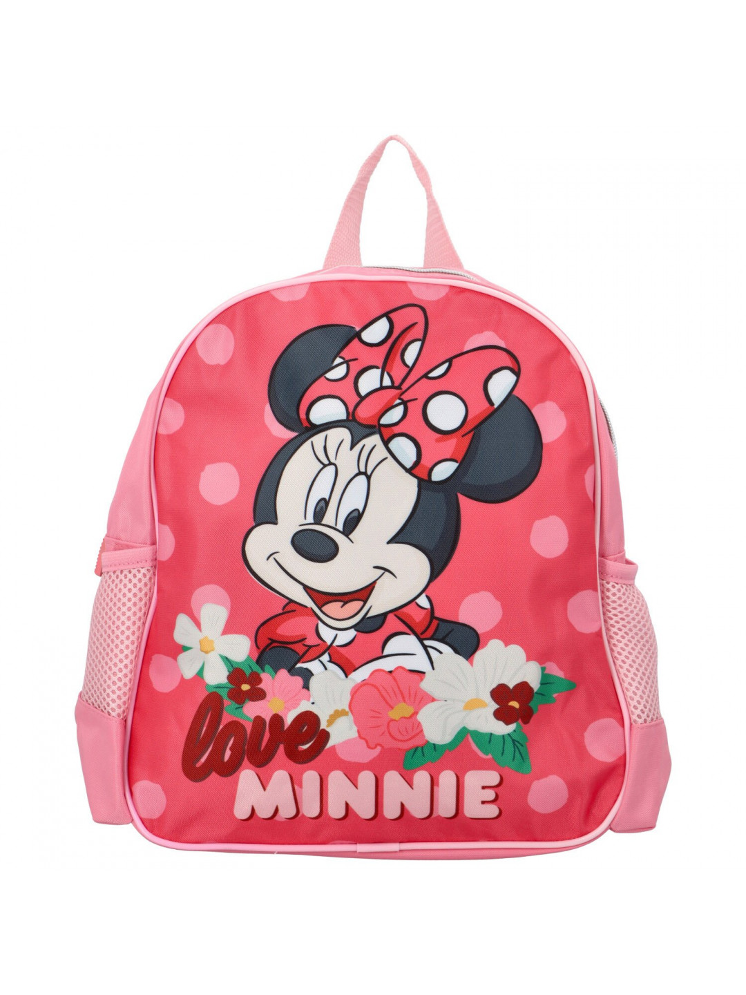 Dětský veselý batůžek s motivem Minnie love