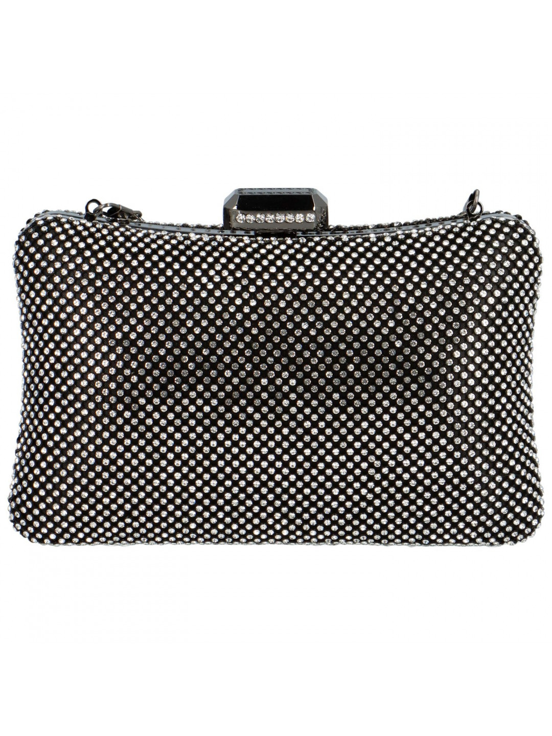 Luxusní dámské psaníčko Deriana černé