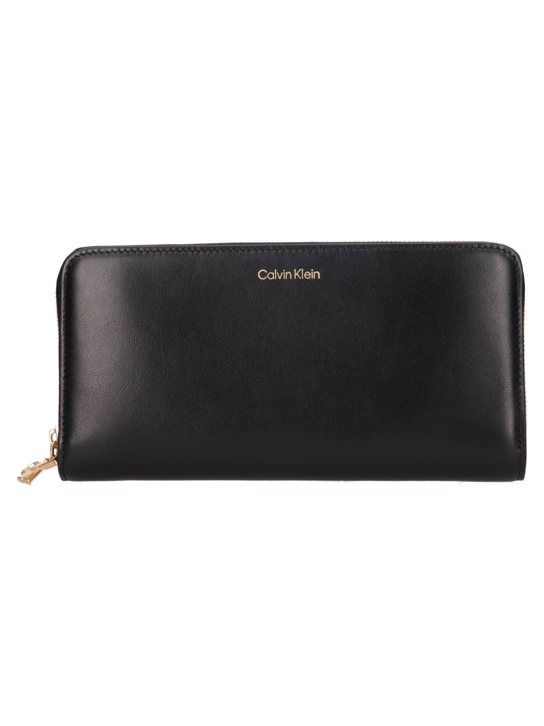 Dámská kožená peněženka Calvin Klein Ritte přírodní kůže černá