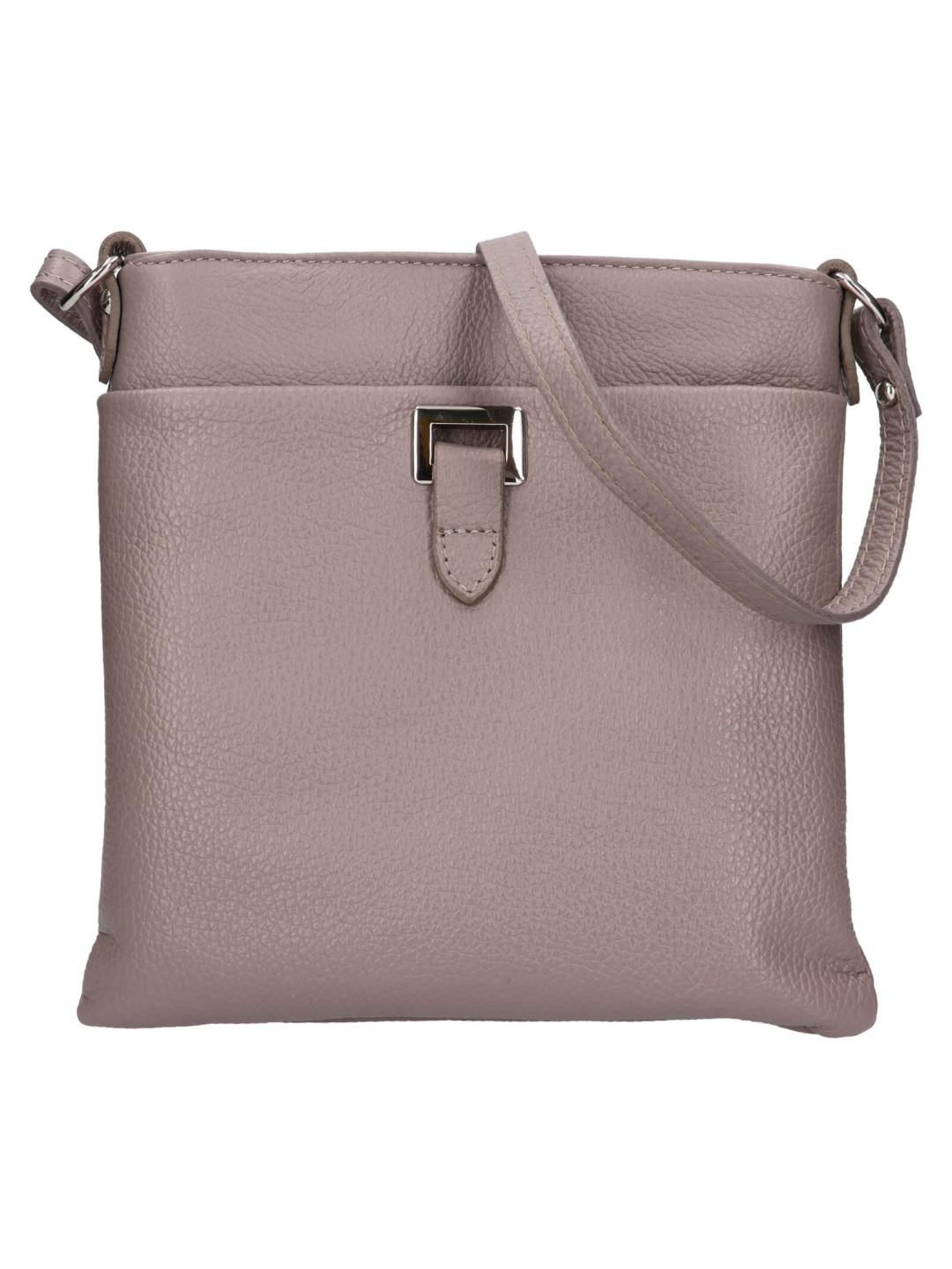 Dámská kožená crossbody kabelka Italia Gotta přírodní kůže šedá