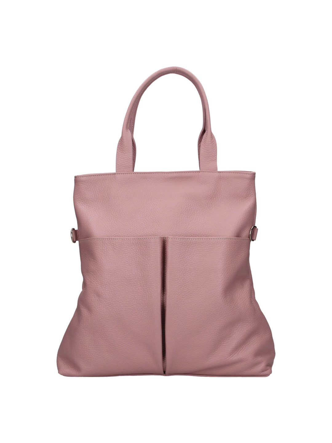 Dámská kožená kabelka Italia Ghita přírodní kůže růžová
