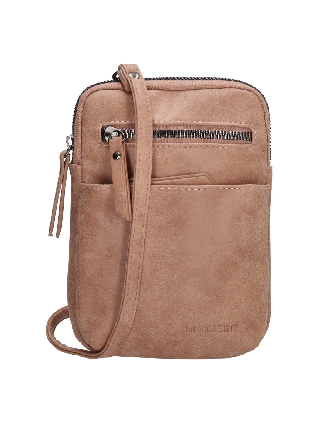 Dámská crossbody kabelka Enrico Benetti Zoé syntetická kůže růžová