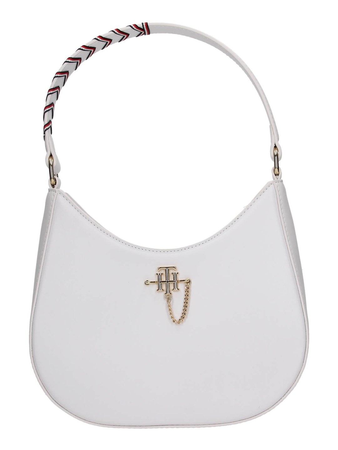 Dámská kabelka Tommy Hilfiger Lexa syntetická kůže bílá