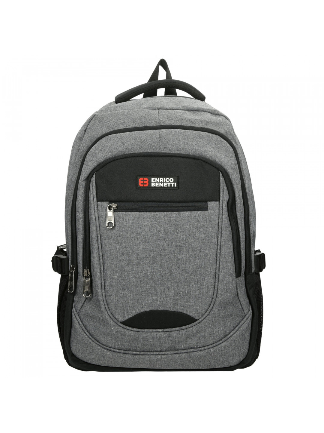 Enrico Benetti Hamburg Notebook Backpack 35 5 l Light Grey