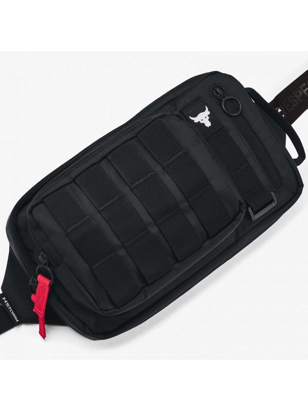 Ledvinka Under Armour Project Rock Waist Bag Black White 7 l